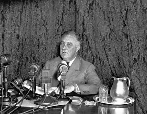 Broadcasting Prints: President Roosevelt's Fireside Chats