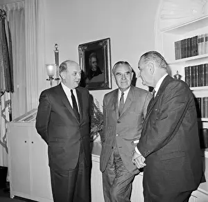 President Speaking With Ambassador