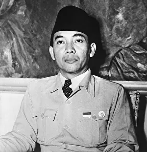 President Sukarno of Bativia