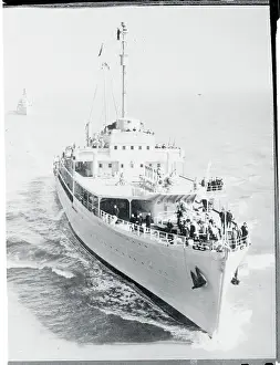 President Tito on a Yugoslav Training Ship