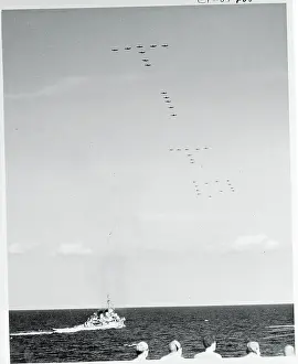 President Tito's Name in Skywriting