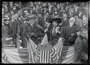 Mayor Prints: President Wilson at World Series