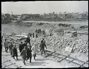 Tracks Prints: President Woodrow Wilson At Nieuport