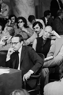 Presidential Advisor John Dean and Wife at Watergate Hearing