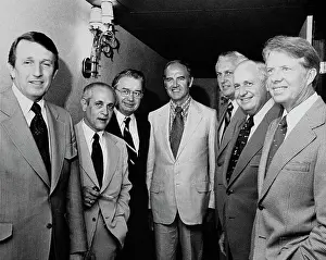 Presidential Candidate George McGovern With Democratic Governors