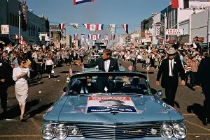 Bodyguard Prints: Presidential Candidate John F. Kennedy Campaigning