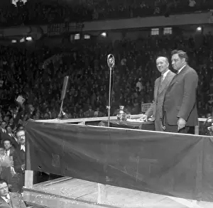 Podium Prints: Presidential Candidate William Z. Foster and Benjamin Gitlow