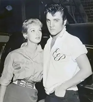 Memphis Prints: Presley And Actress Venetia Stevenson