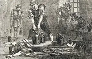 Pressing Margaret Clitheroe to Death
