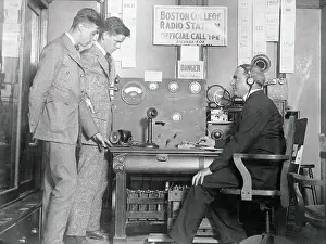 Teenage Boy Prints: Priest Broadcasting Invitation to Police Chiefs