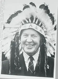 Native North American Prints: Prime Minister Lester Pearson