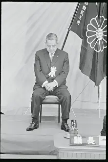 Prime Minister Sato at Political Convention