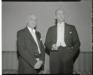 Laurent Prints: Prime Minister St. Laurent and George Kennan