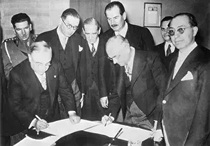 Turkish Prints: Prime Ministers for Greece-Turkey Treaty