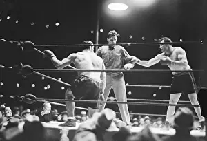 Down Prints: Primo Carnera and Jack Sharkey Boxing