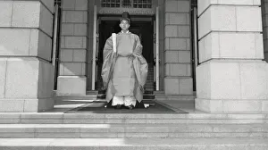 Akihito Prints: Prince Akihito in Traditional Robes