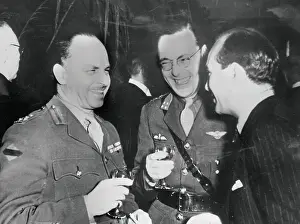 Bernhard Prints: Prince Bernhard Laughing with Friends