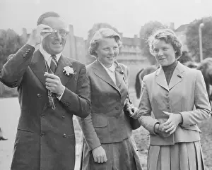 Prince Bernhard Taking a Photograph