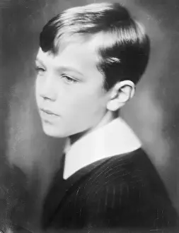 Teenage Boy Prints: Prince Bertil of Sweden