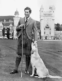 Kilt Prints: Prince Charles on His 30Th Birthday