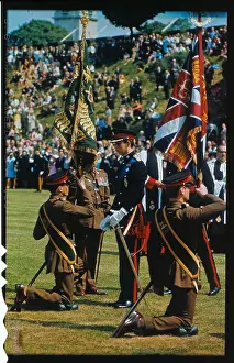 Cardiff Prints: Prince Charles and the Royal Regiment