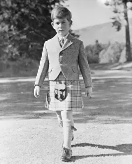 Kilt Prints: Prince Charles at Seven