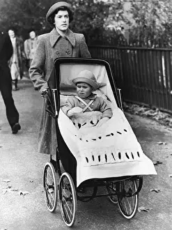 12 23 Months Prints: Prince Charles In Stroller