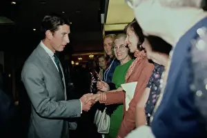 Prince Charles Visits Broadway Department Store