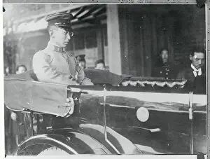 Tokyo Prints: Prince Chichibu Riding in a Car