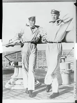 Danish Prints: Prince Frederik and Prince Knud Posing