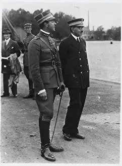 Gustav Adolf Prints: Prince Gustav Adolf and Hammarskjold