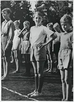 Oslo Prints: Prince Harald at Sports Event