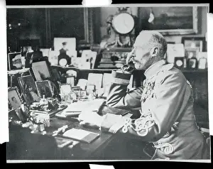Copenhagen Prints: Prince Harold Taking Using Telephone
