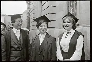 Oxford Prints: Prince Hiro and Fellow Students at College Matriculation Ceremonies
