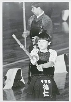 Prince Hiro in Fencing Class