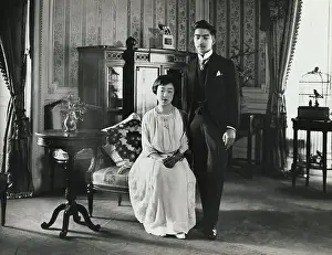 Hirohito Prints: Prince Hirohito and Princess Nagato