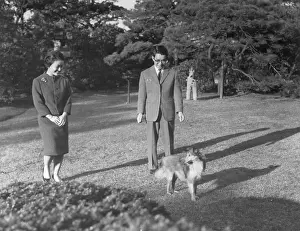 Princess Of Japan Prints: Prince Hitachi and Princess Hanako
