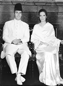 Prince Karim Aga Khan and Lady Sarah Crichton Stuart