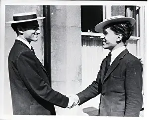 Hussein Prints: Prince Mukarram Jah with Prince Hussein