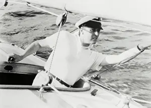 Endurance Prints: Prince Olav Peering from His Yacht