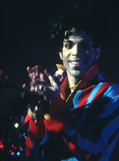 Prince Performing At Radio City