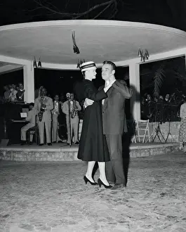 Prince Rainier and Grace Kelly Dancing