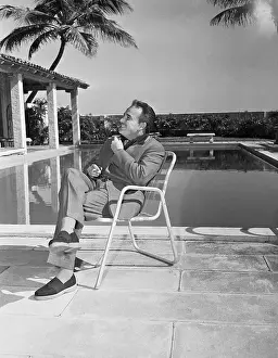 Prince Rainier III Relaxing