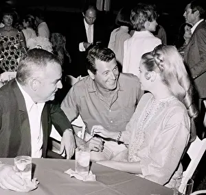 Socializing Prints: Prince Rainier, Rock Hudson, Princ. Grace