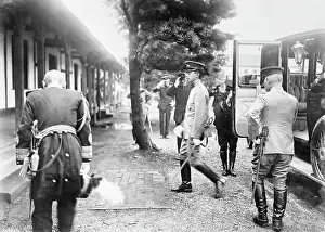 Tokyo Prints: Prince Regent Visiting Military School