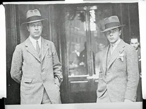 Prince Sigvard with His Father