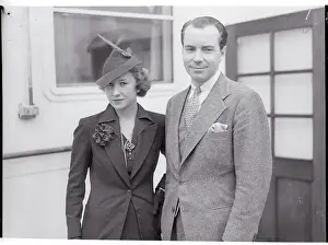 Prince Sigvard with Wife