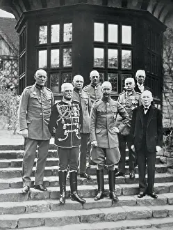 Official Prints: Prince Wilhelm And His Officials At B-Da