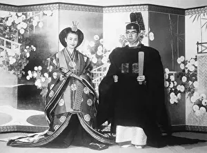 Princess Of Japan Prints: Prince Yoshi and Princess Hanako