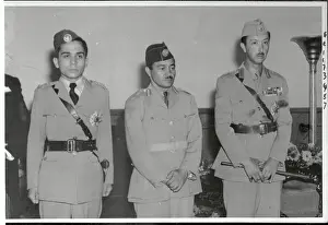 Hussein Prints: Princes Standing at Attention